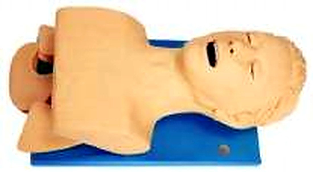 ELECTRONIC TRACHEA INTUBATION MODEL