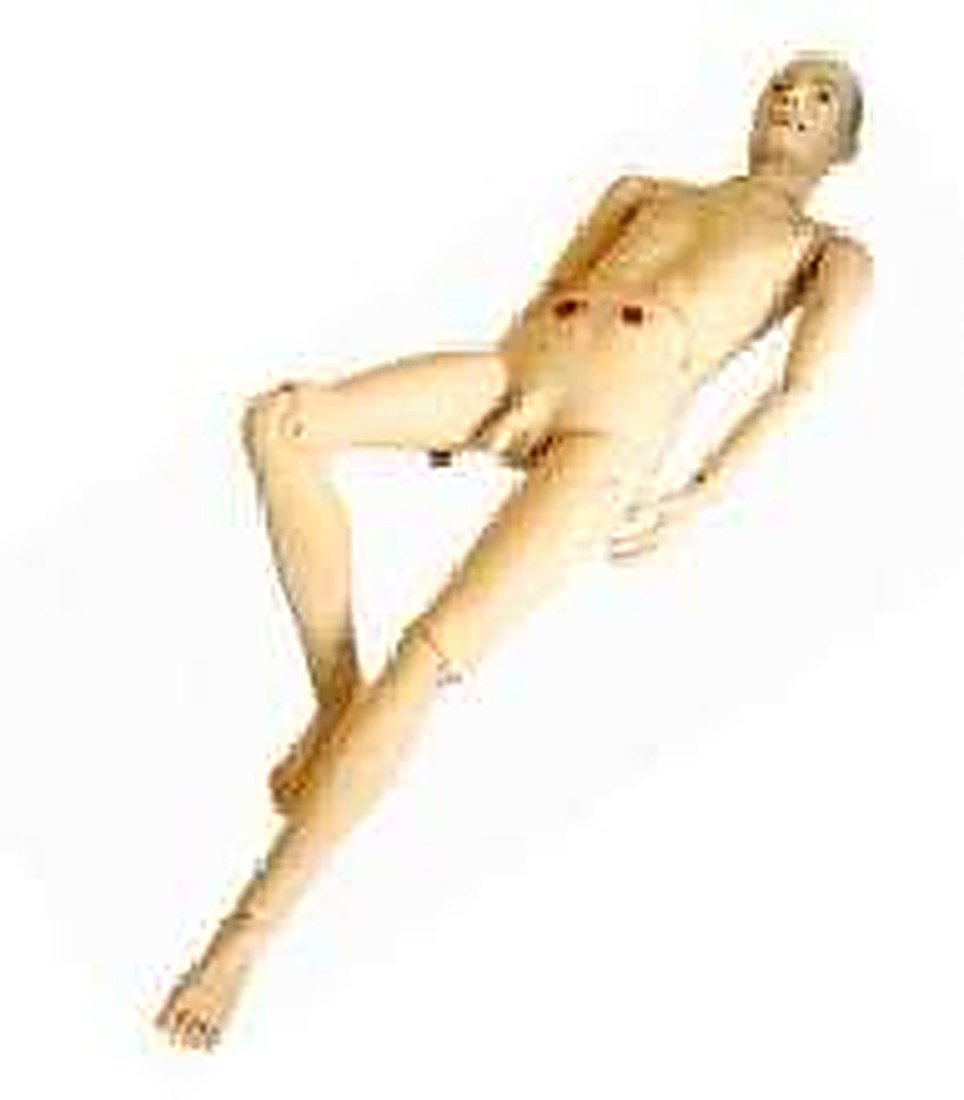 ADVANCED ELDERLY FULLY FUNCTIONAL TRAINING MANIKIN MALE (IMPORTED) - The